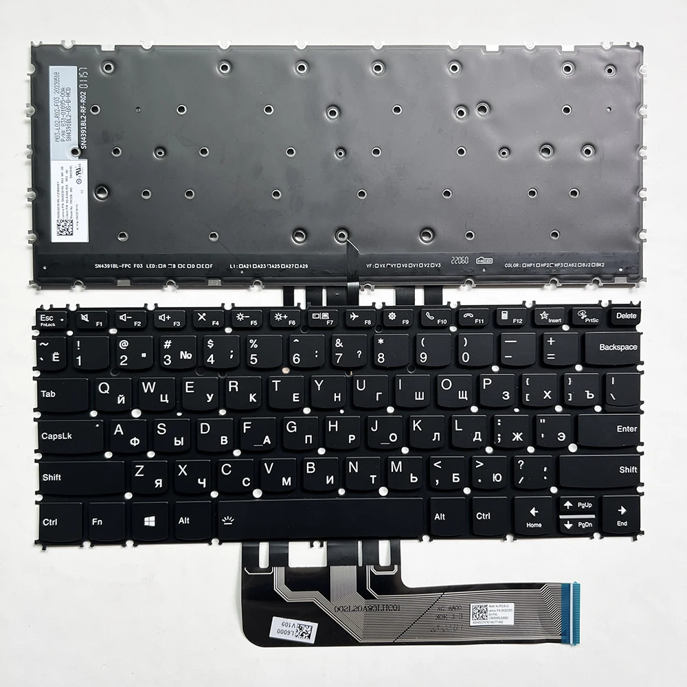 

13S US/Russian Backlit Keyboard for Lenovo ThinkBook 13s G2 ARE 13s G2 ITL Yoga Pro 13S ITL 2021 PR2UB K3ITL K4e-ARE120 Notebook