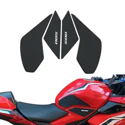 Tank Pad gaz Tank çekiş pedleri yakıt tankı sapları yan Sticker diz sapları koruyucular çıkartması için Honda CBR500R CB500F 2019 2020 2021