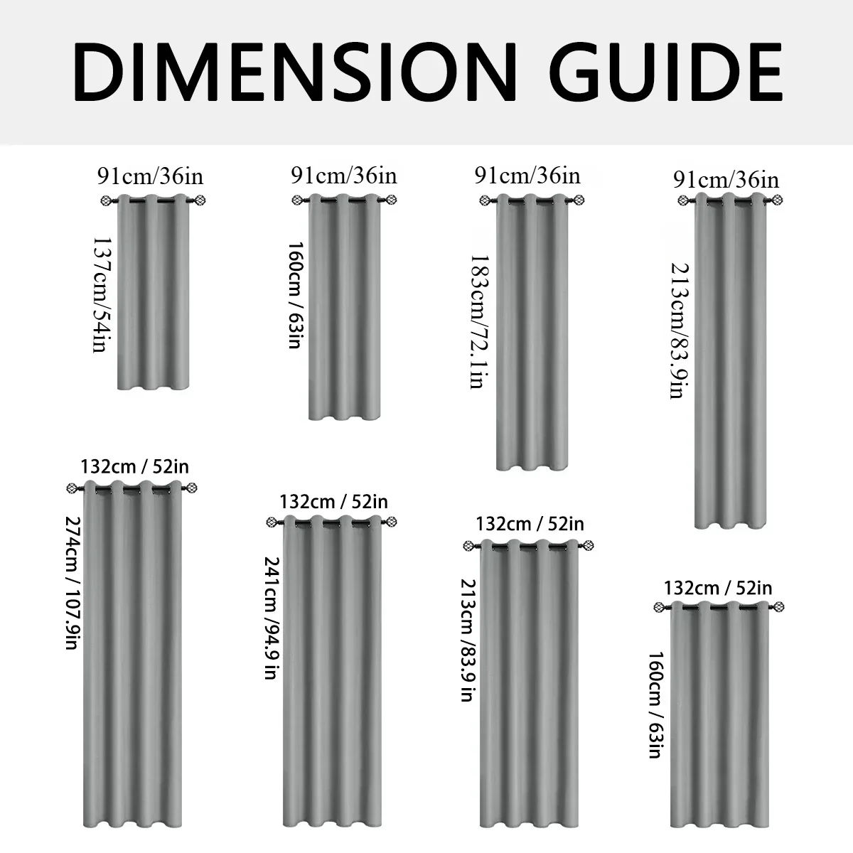 2pcs Modern Blackout Curtains - UV Protection, Heat-Resistant, Light-Blocking Drapes for Living Room & Bedroom, Window Curtains