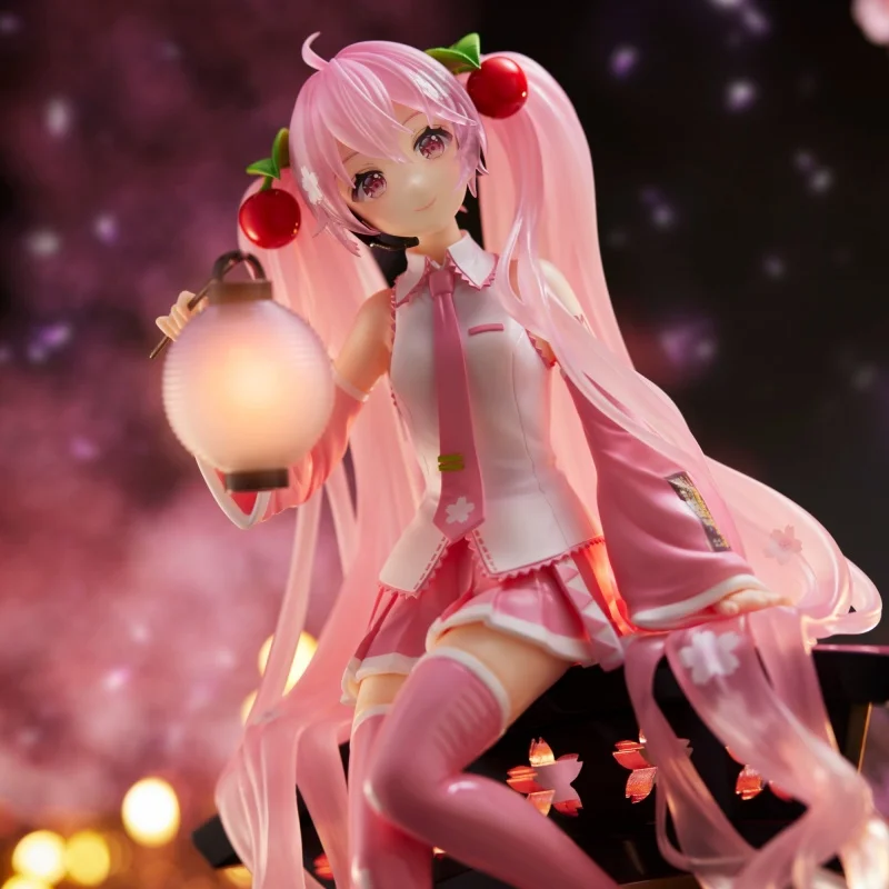 タイトーアンプオリジナル-18-センチメートル初音ミクアクションフィギュアおもちゃ子供のためのギフトグッズモデル装飾品