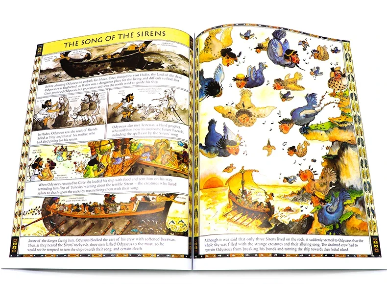 The Iliad and the Odyssey Marcia Williams, Children's books aged 8 9 10 11 12 English book, Graphic Novels 9781406303483