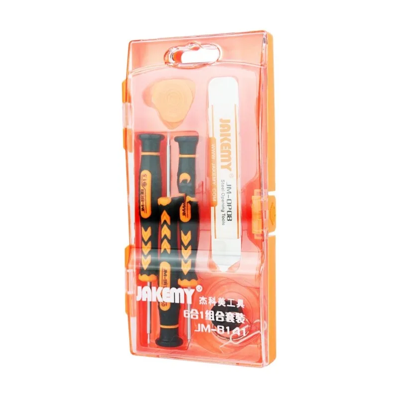 FULL-JAKEMY JM8141 1Set Mobile Phone Repair Tool Kit, Alloy Steel Screwdriver Set For Telecom Equipment