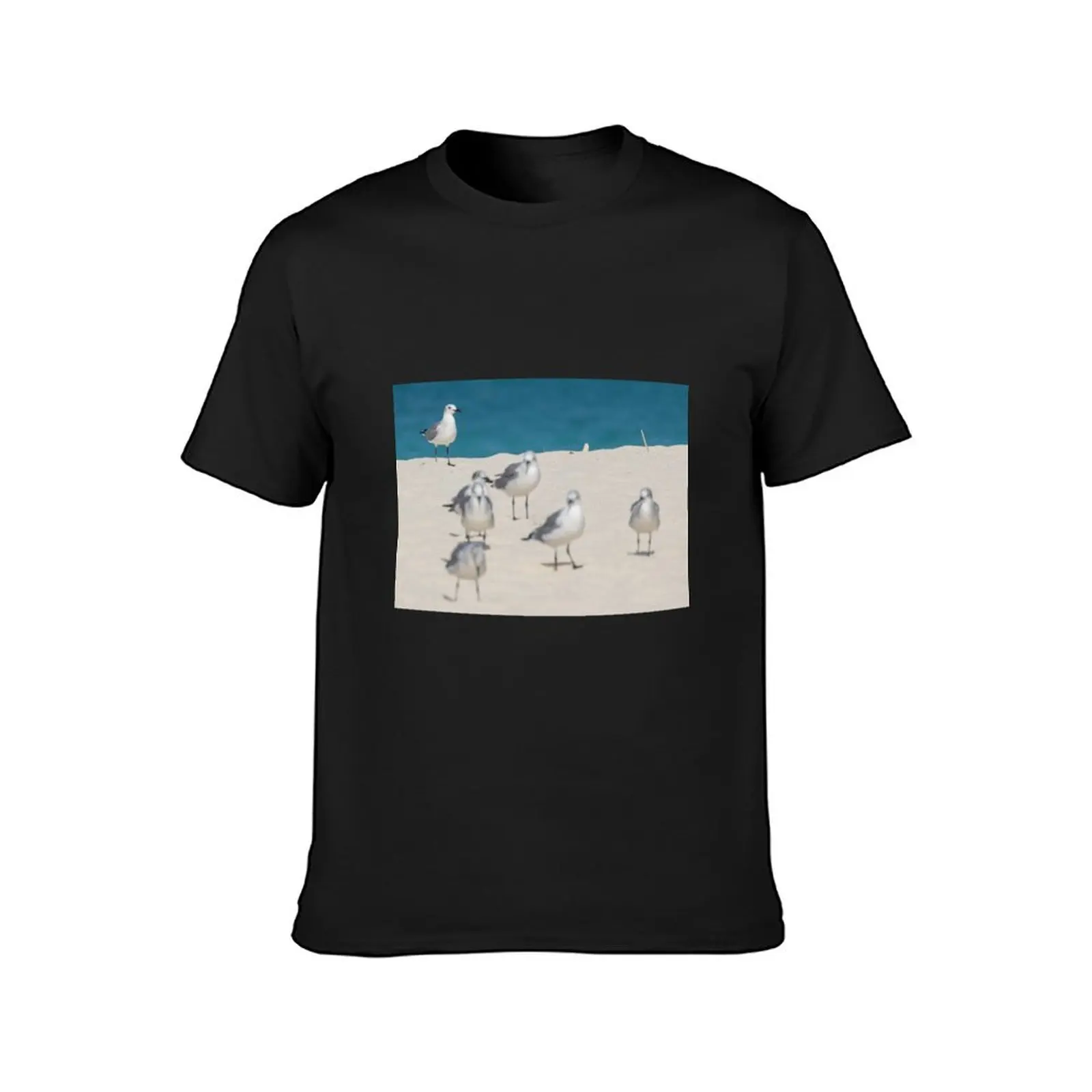 Laughing Gull T-Shirt quick-drying boys whites blacks fruit of the loom mens t shirts