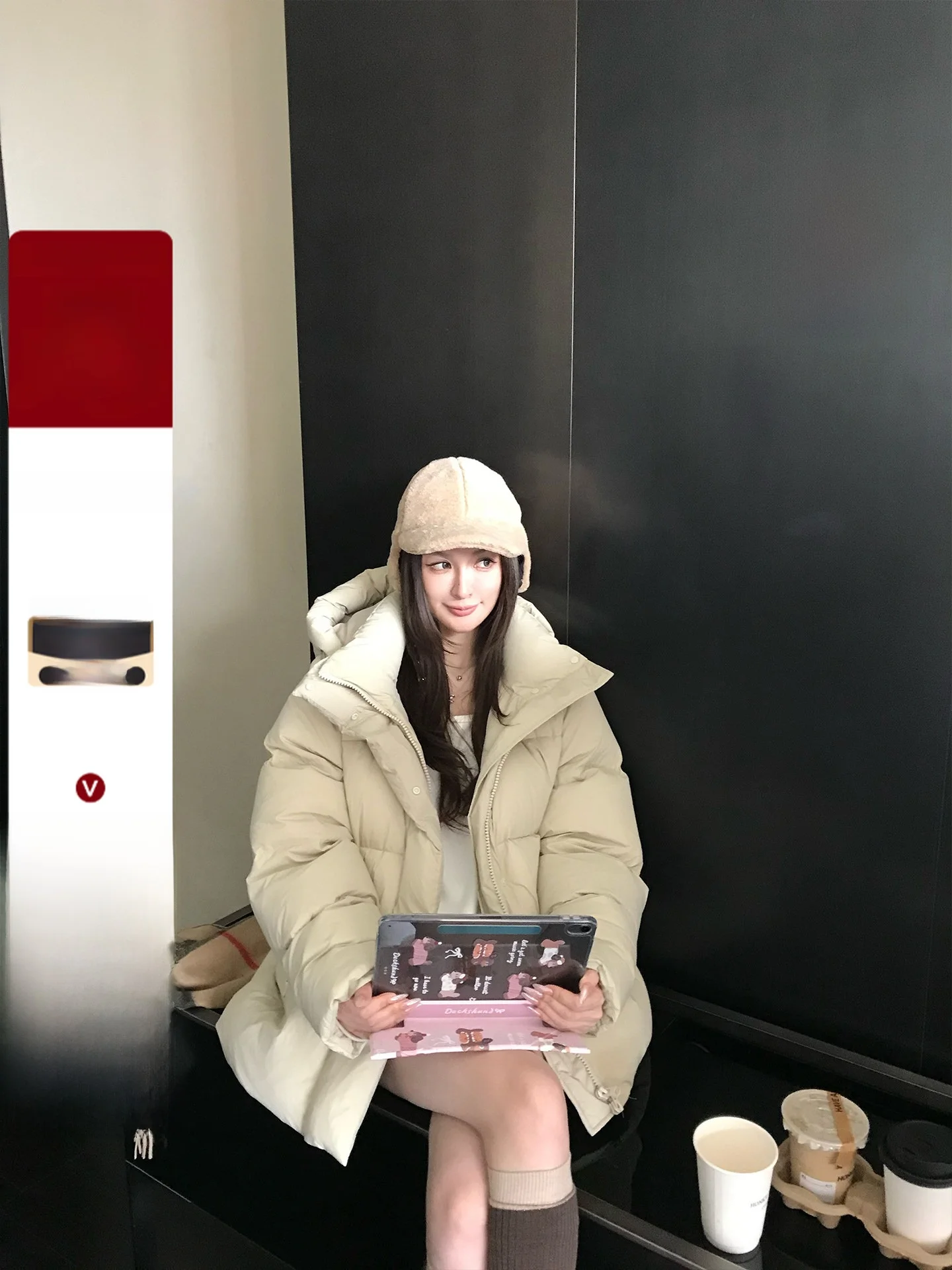 

Куртка-пуховик Skk Store Cloud Puff 0 Prure Sensation 90 White из гусиного пуха с капюшоном, из водоотталкивающей ткани, женская, повседневная, стильная