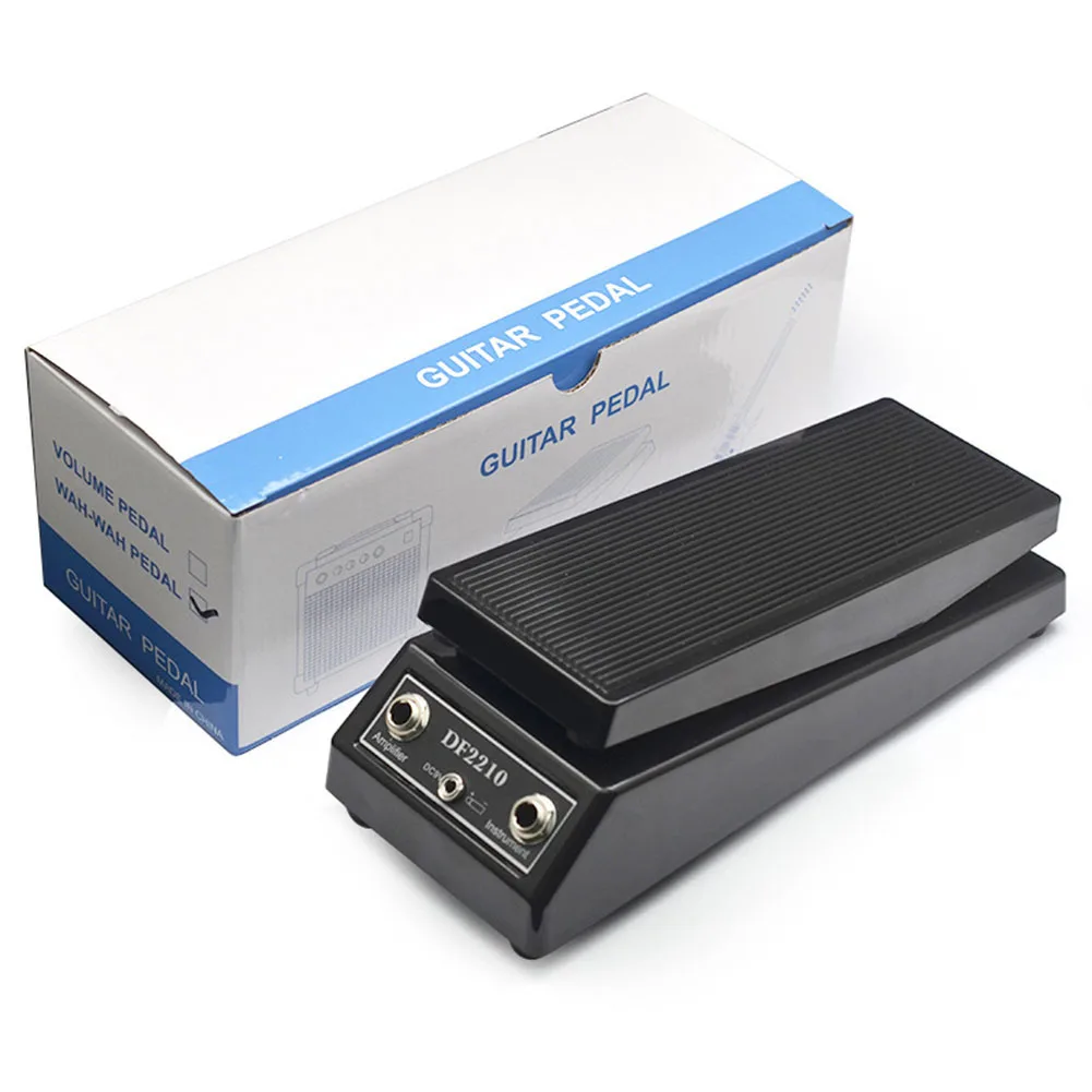 

Педаль Wah Wah для электрогитары DF2210 с гладкой педалью и переключателем включения Классический эффект Wah Wah для улучшенного тона гитары