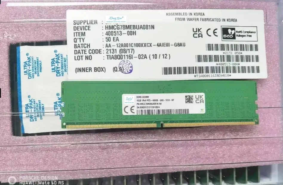 For 16GB HMCG78MEBUA081N AA 16G DDR5 4800B desktop