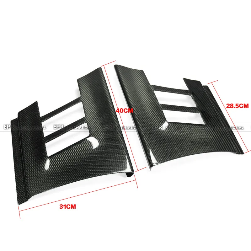 SAAR Compatible with Toyota Supra MK4 JZA80 Demon Front Fender Air Vent Modification Carbon Fiber Mudguard Addition