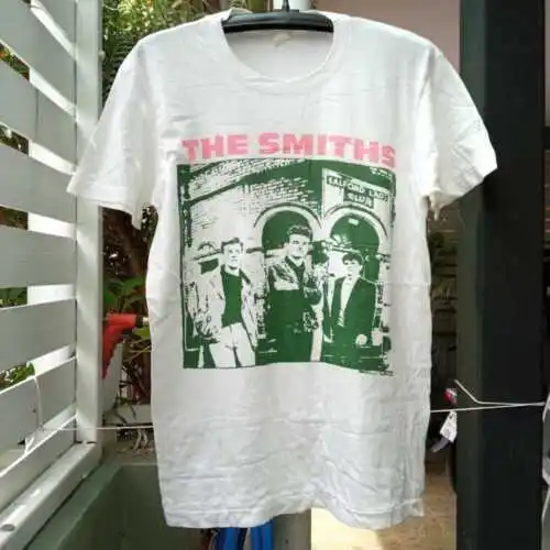 

Новая Винтажная Футболка The Smiths для мужчин и женщин, белая футболка в стиле ретро