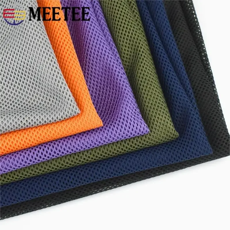 50*155cm Breathable Mesh Fabric Low-stretch Knitted Meshes Cloth For Curtains Mosquito Net Sportswear Fabrics Sewing Accessories