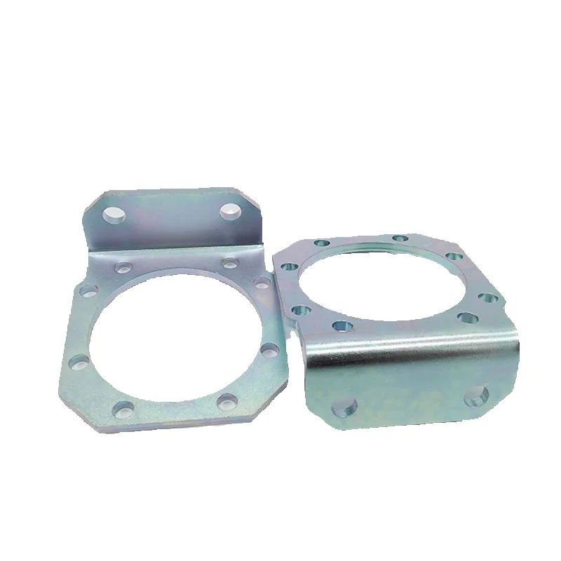 Crb1lw50/63/80/100 Rotary Swing Cylinder Foot Bracket P411040/30/20/50-5 Stamping Parts