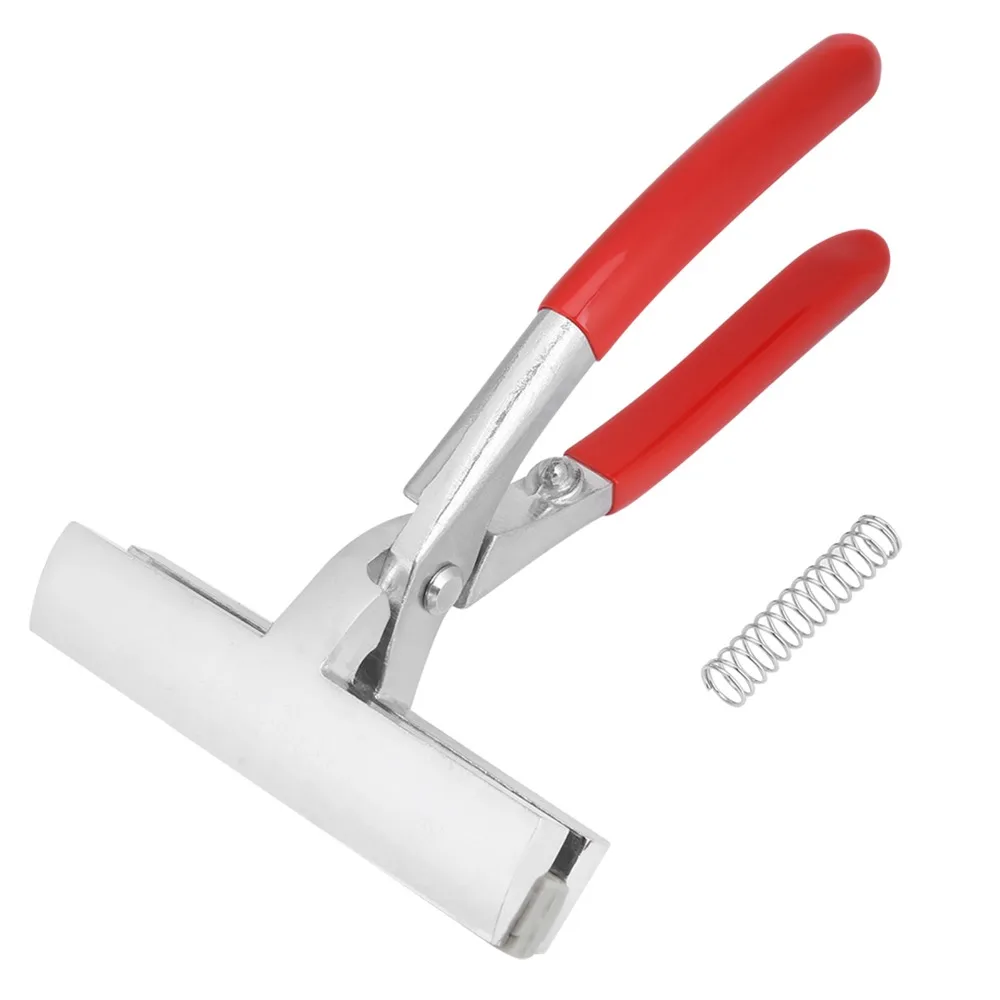 

4.72inch，7.87inch Canvas Pliers Red Handle Wide Mouth Canvas Clamp Sturdy Build Heavy Duty Art Stretching Pliers