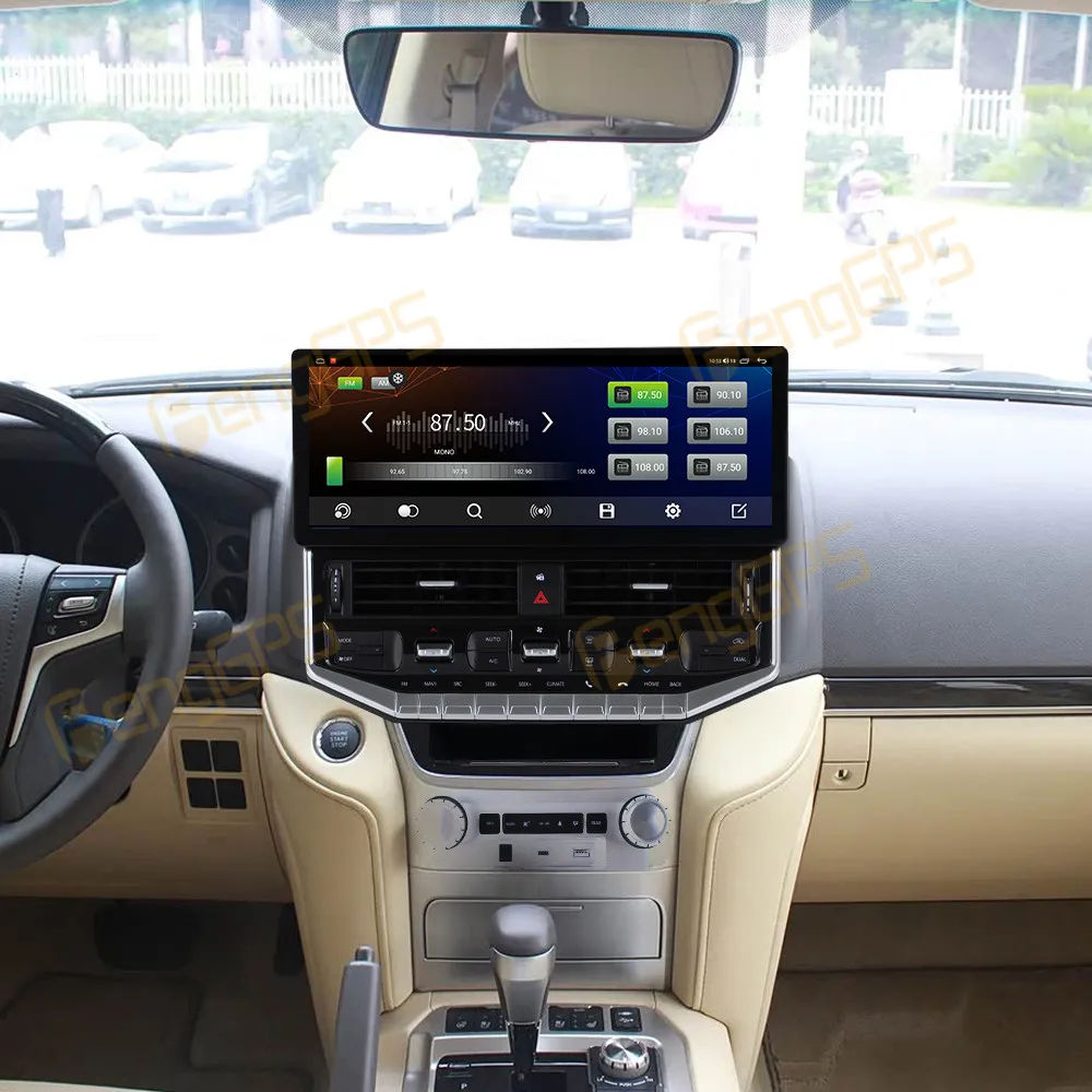 For Toyota Land Cruiser LC200 2016-2021 Android Car Radio Multimedia Video Carplay Autoradio Stereo GPS Navigation Head Unit
