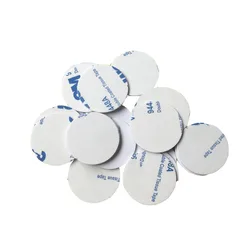 5/10pcs 25mm 125kHz RFID-Tags em4305 t5577 beschreibbare Aufkleber Proximity-Karten wieder beschreibbares Klebe etikett für RFID-Kopierer