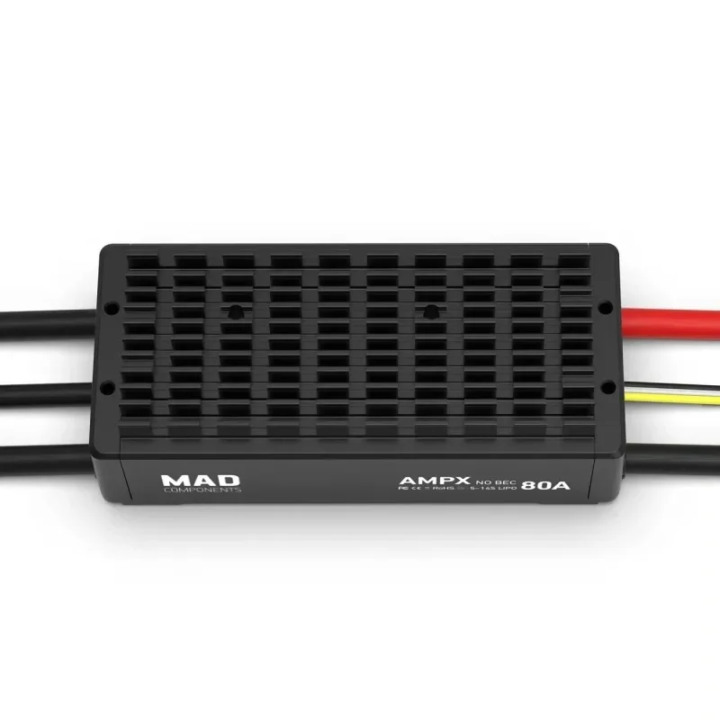 MAD AMPX 80A ESC 5-14S V2.0 Brushless Speed Controller, DroneCAN/CyphalCAN BEC, for VTOL Fixed Wing Multirotor Drone UAV