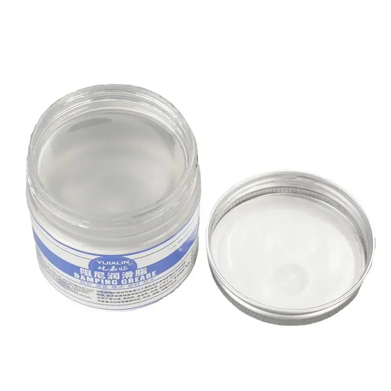 شحم التخميد اللزوجة العالية اللزوجة العالية شحم عازل ميكانيكي مضاد للصدأ تلميع جلخ شحم التشحيم للمطاط