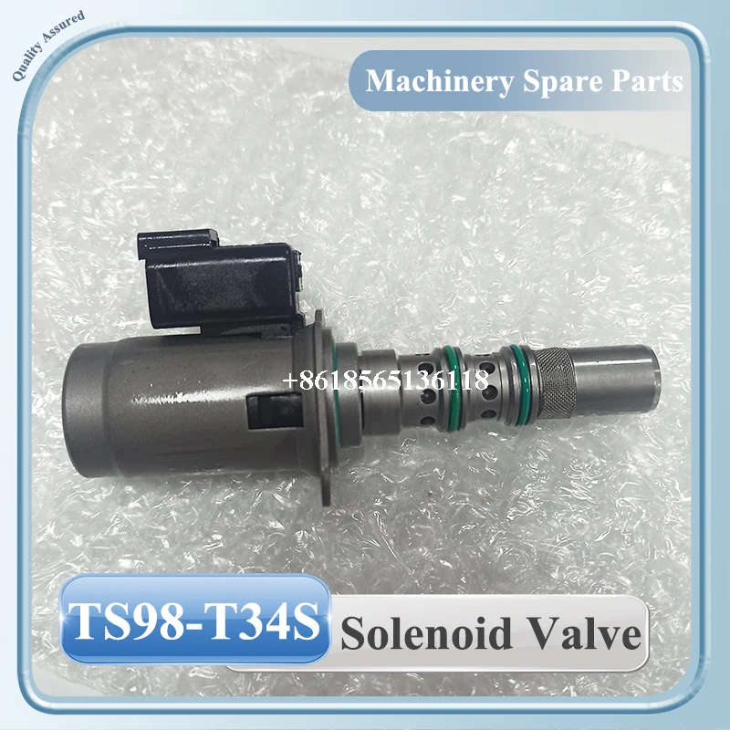 12V/24V Solenoid Valve VOE11418522 11418522 TS98-T34 TS98-T34S For L110G L110H L120G Excavator
