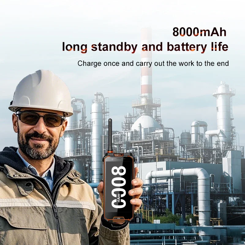 AORO M5 5G 6.0 Inch Screen Rugged Mobile Phone Durable Battery And Impact Water Resistant