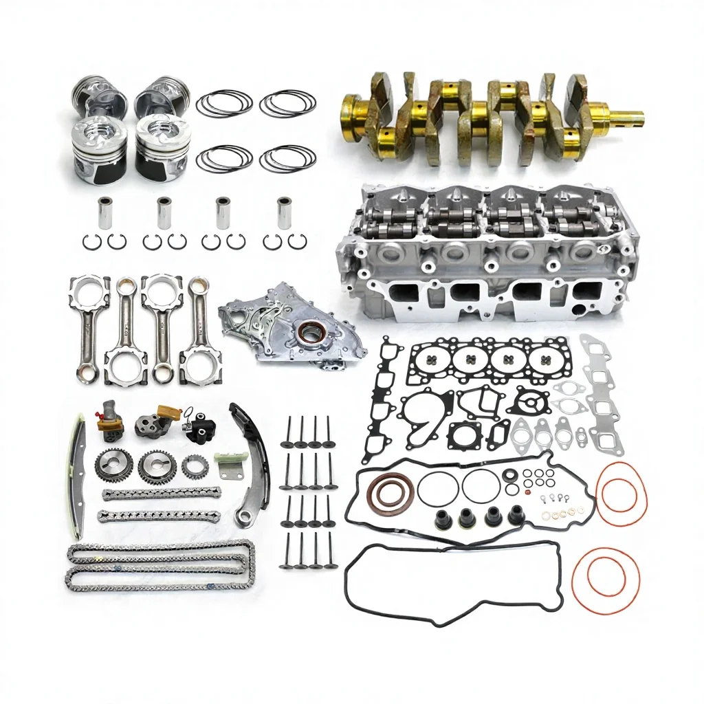 

Engine Rebuild Kit for Nissan YD25DDTi 2.5L 12200-KH40A 12200-5X00A 12100AD200 51023700 A2010-5X00A A2010-EC00B
