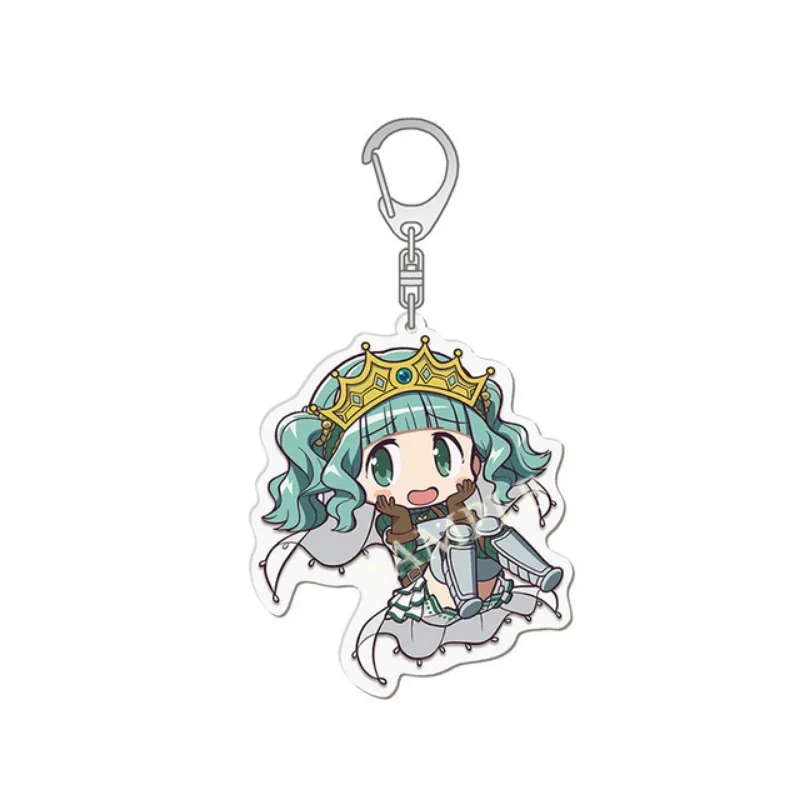 New Anime Puella Magi Madoka Magica Keychain Kaname Akemi Homura Miki Sayaka Tomoe Mami Kyoko Key Chain Women Men Gifts Jewelry