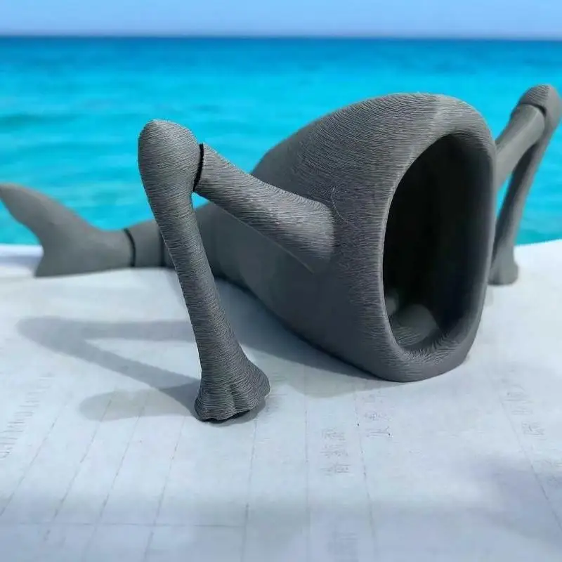 3D Printing Sea Eater Bloop Gran Maja Joint Movable Deep Sea Monster Toy Christmas Gift