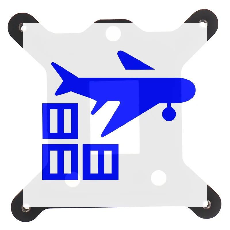 

ForLGA 1150 1155 1156 PC Plastic Backplate CPU Cooler Bracket Heatsink Backplane