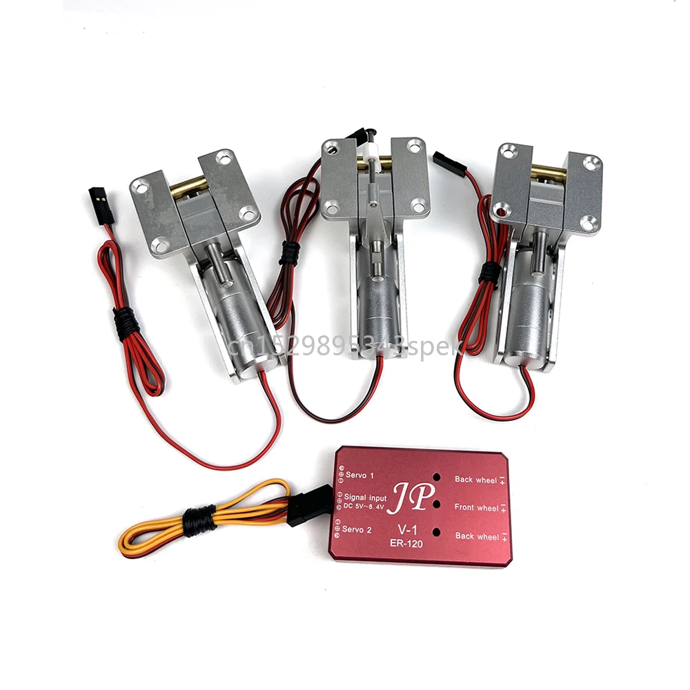 RC Airplane Model Jet Aircraft Part JP Hobby ER120 V1 V2 Alloy Electric Retracts Landing Gear with 5mm Shaft for 4KG EDF Models
