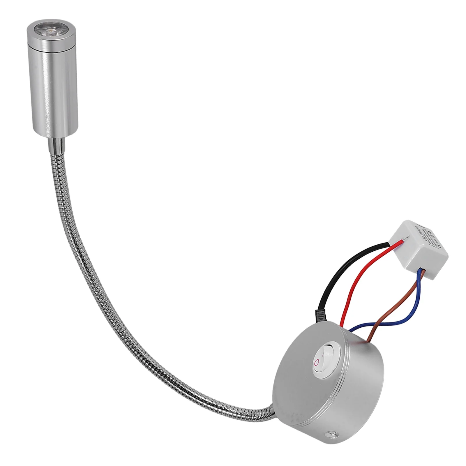 

360-Degree Flexible Arm 3W 200Lm 85-265V Warm White Led Wall Light Bedroom Study Desk Decor Rotating Reading Lamp Bedside