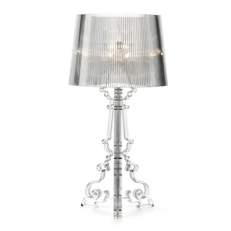 

Vintage living room bedroom study decorative bedside lamp, acrylic desk lamp
