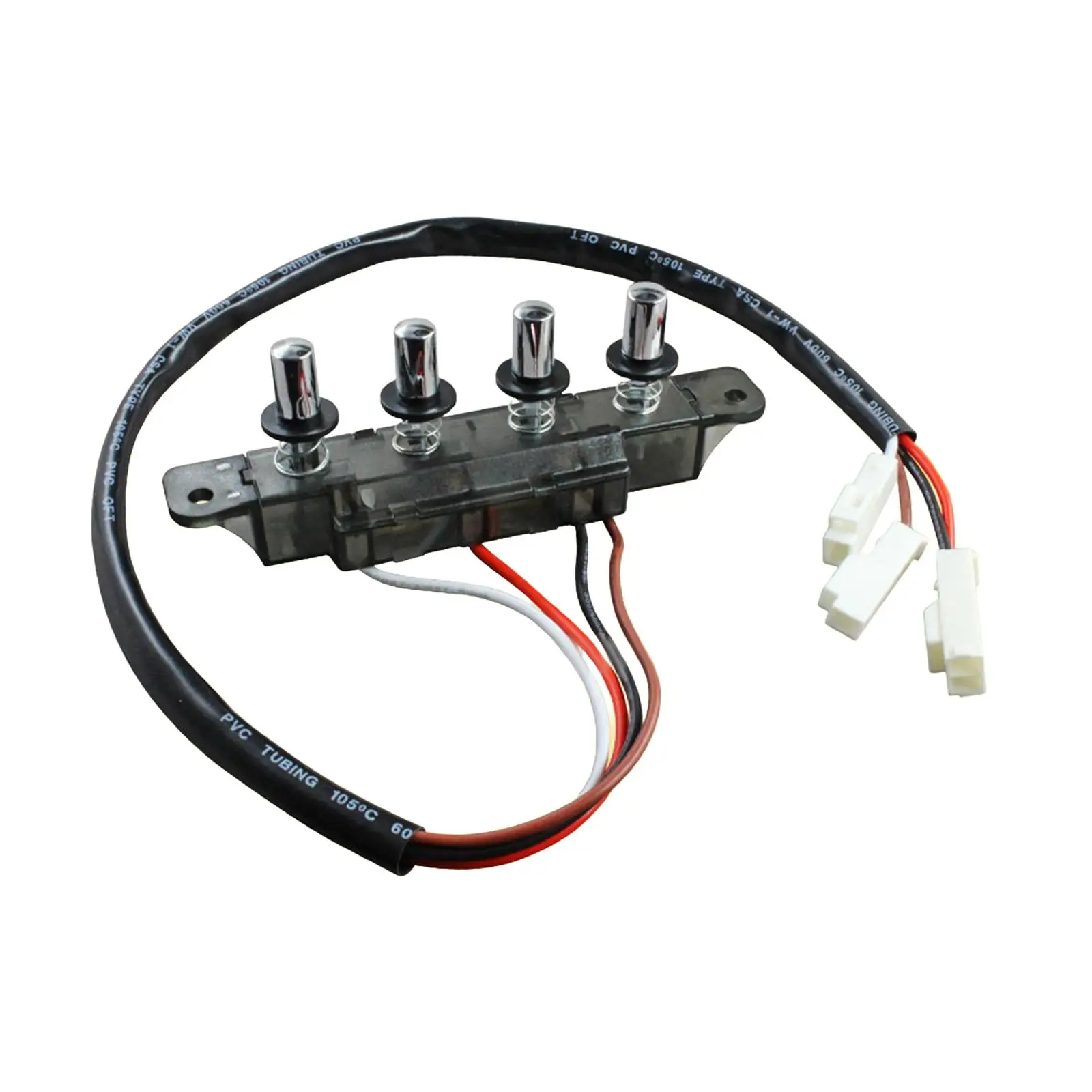 Kitchen Appliance Range Hood Key Board Switch Universal PP Plastic Control Panel for Extractor Fan