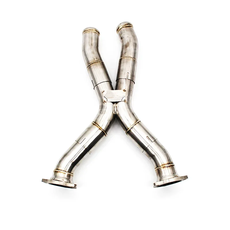 

Hot sales Front Tube X Pipe For Aston Martin DB9 Vantage Zagato Rapide 6.0 V12 Stainless Steel Car Exhaust System Exhaust Pipe