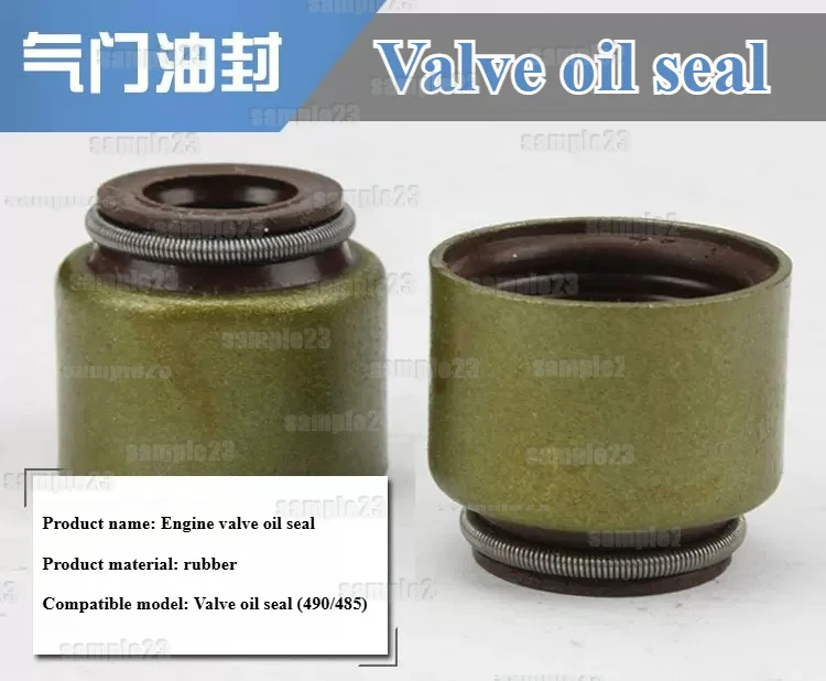 8pcs Valve Stem Oil Seal for Hangcha Heli Forklift for Xinchai 490/495/485/498B Engine