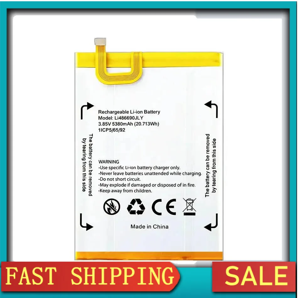 

Mobile Phone Battery For Blackview A70 Li486690jly 5380Mah Environmentally Friendly