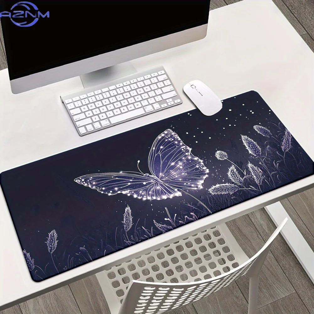 1pc of a Whimsical Butterfly Mouse Pad, Perfect for Gaming And Office Use, Made from Natural Rubber, And Designed to Prevent Sli
