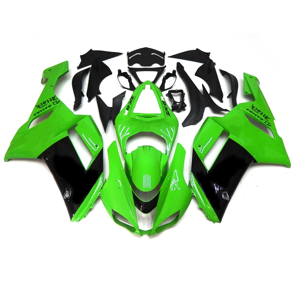 Motorcycle Fairing Kit Fit Bodywork Set High Quality plastic Abs Injection Molding For ZX-6R ZX6R 636 ZX600R 2007 2008