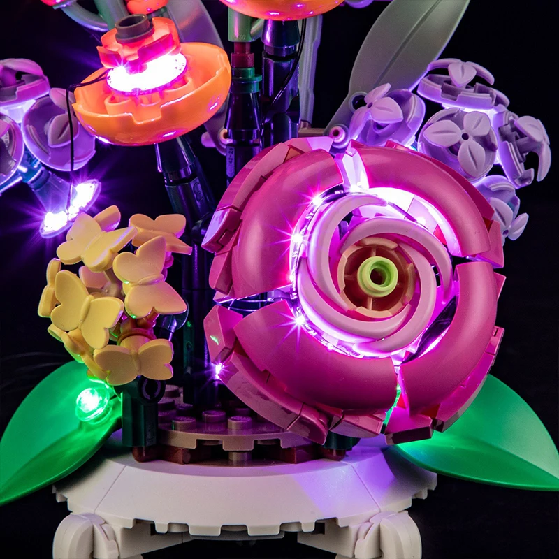 

Premium DIY Led Light Kit For Lego 40762 Mixed Flowerpot (Only Led Light,Without Blocks Model) Brighten Up Your Creations