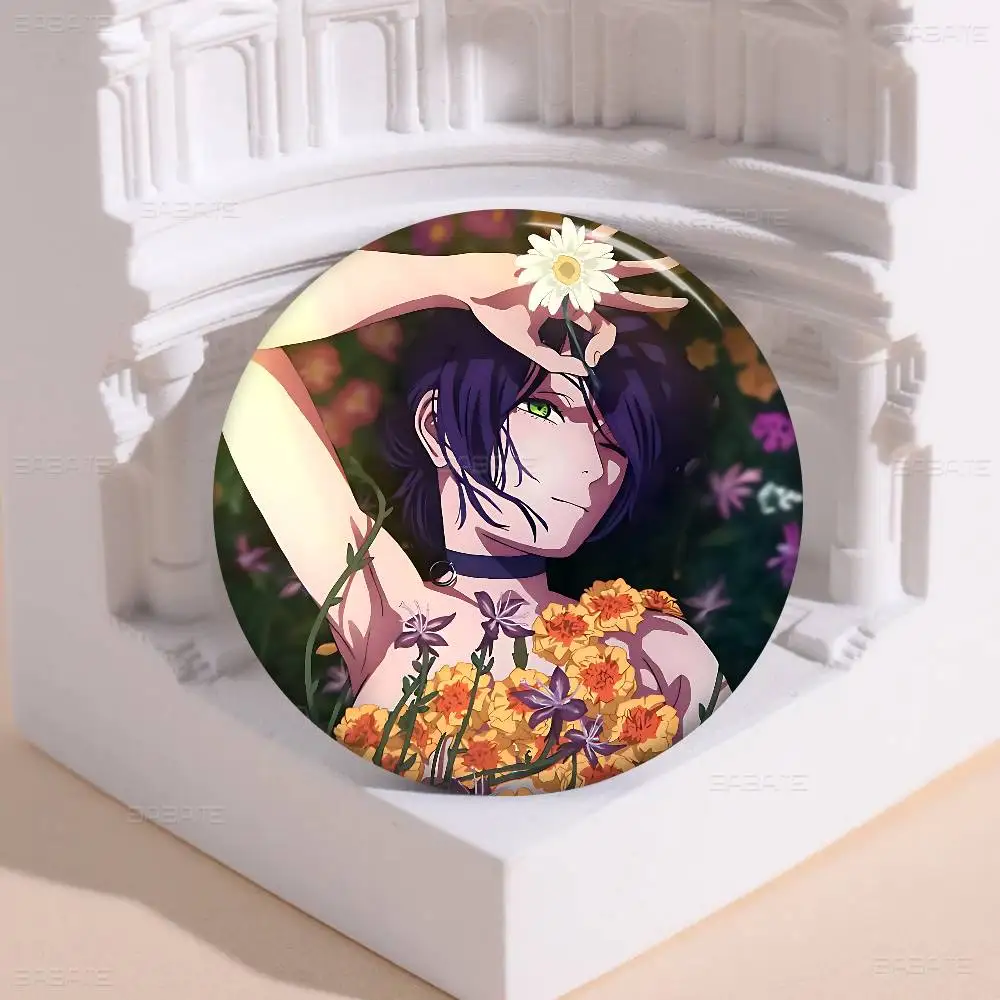 Popular Anime Chainsaw Man Reze 58mm Animals Funny Brooches Badge Backpack Clothes Gift Accessory