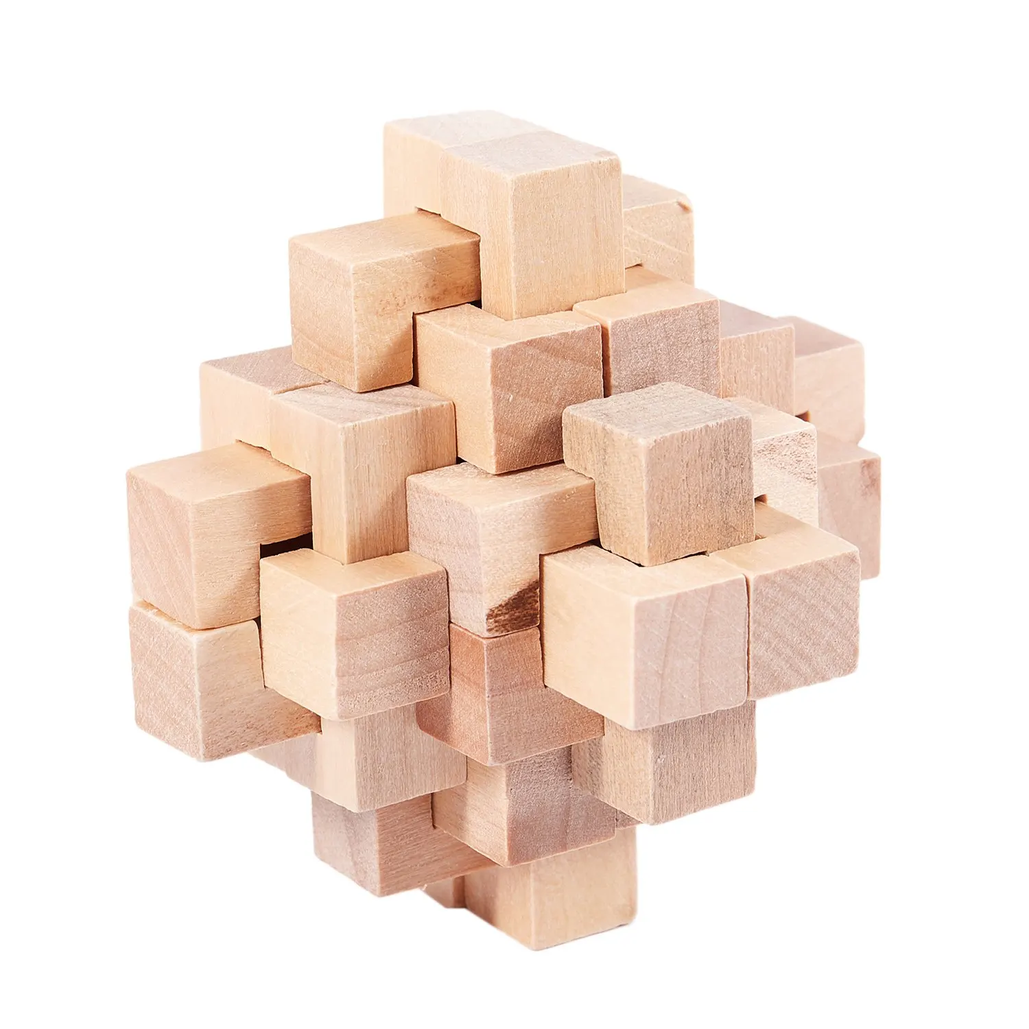 WoodPuzzle Brain Teaser Toy Games for Adults / Kids