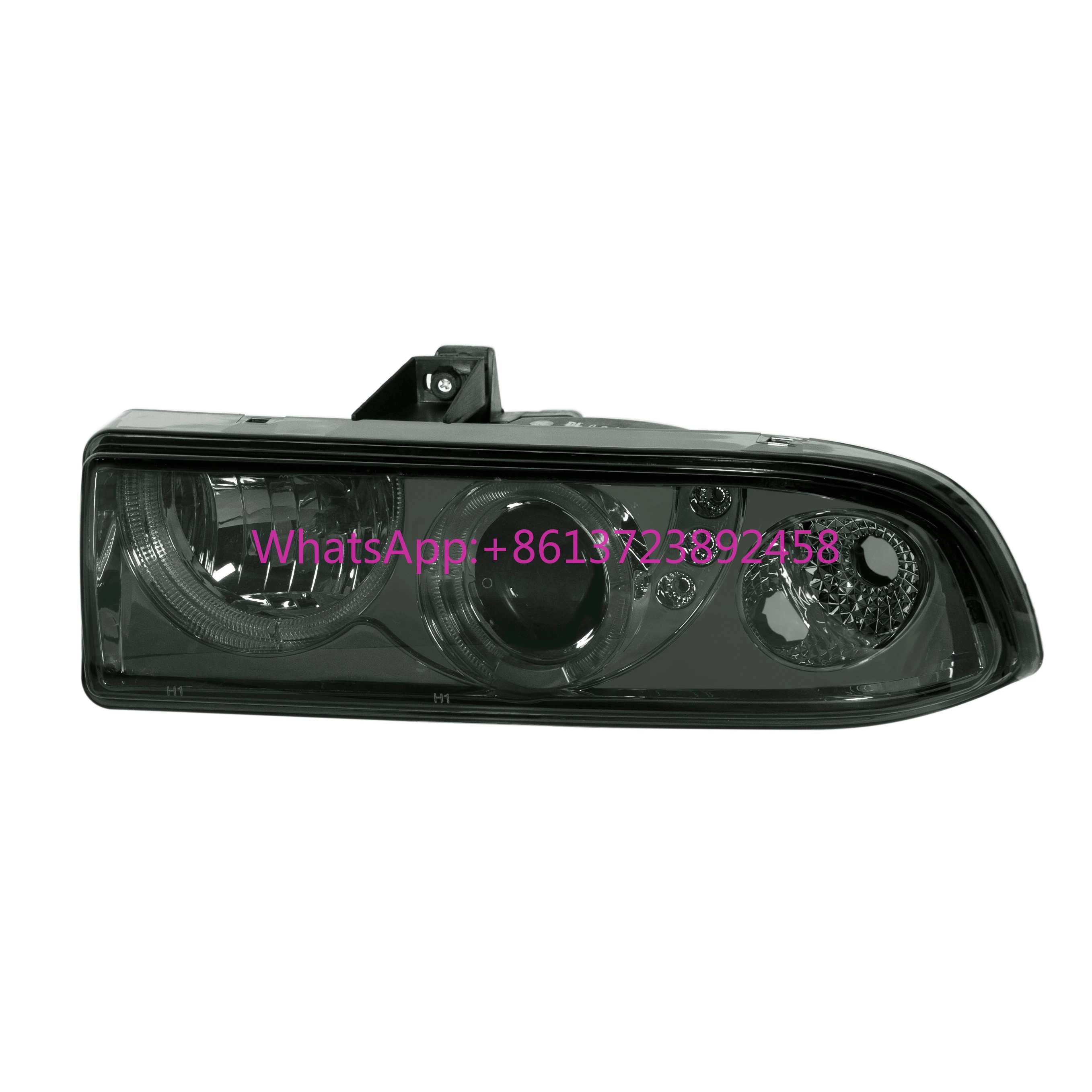

Hot-selling Front Light Dual Halo Projector Headlights for 1998-2004 Chevrolet S10 (Clear /Smoke)