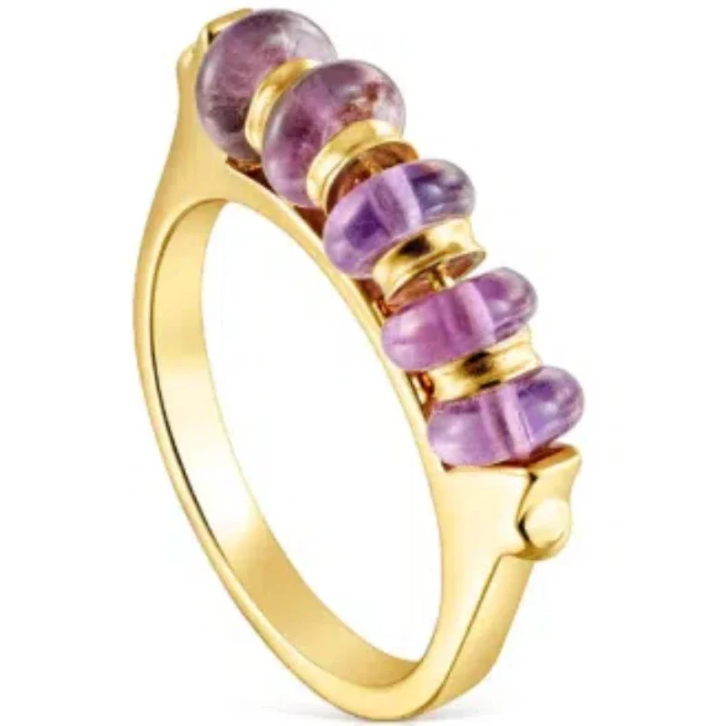 

Новое выпускное кольцо из стерлингового серебра S925 с испанским медведем — качество премиум-класса, добавление Грейса, бюджетная цена