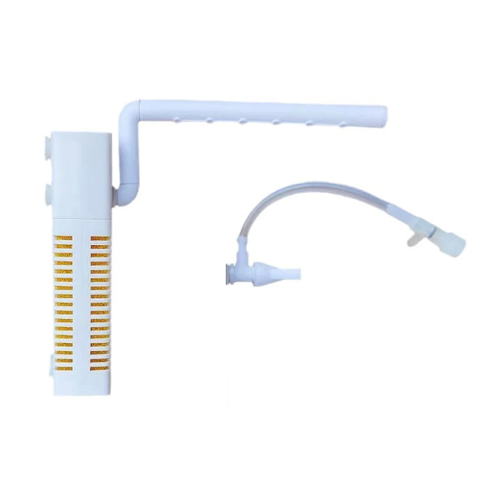 3 في 1 فلتر خزان الأسماك، فلتر داخلي مقاوم للماء، مضخة توزيع مدمجة لنافورة الخزان، بركة السمك #6