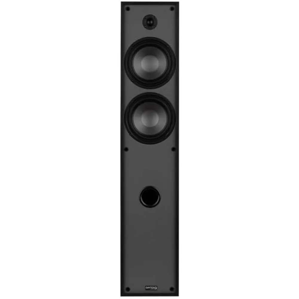 الصفحة الرئيسية - زوج مكبر صوت برجي كلاسيكي T65 قائم على الأرض (أسود)