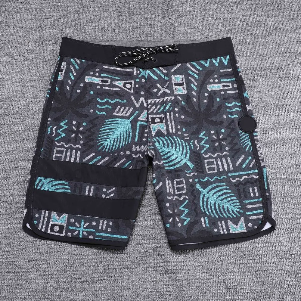 2024 New Summer Fashion Men Board Shorts Bermuda Beach Shorts Swim Shorts For Men Waterproof Quick Dry Swimwear New Color