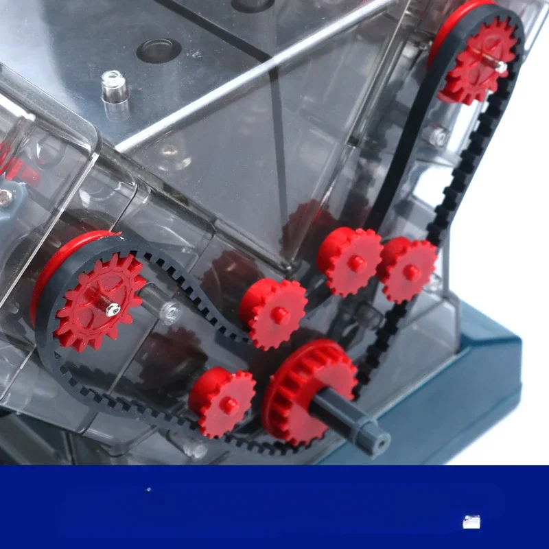 Jouets de puzzle assemblés pour garçons de 12 ans, modèle de moteur V8, expérience scientifique, physique du collège