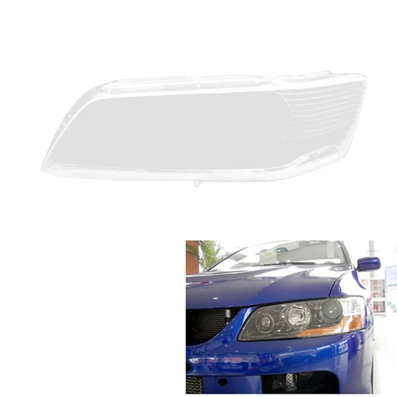 

AS-Car левая фара, абажур, прозрачная крышка объектива для Mitsubishi Lancer Evolution 2005-2006, запчасти, аксессуары
