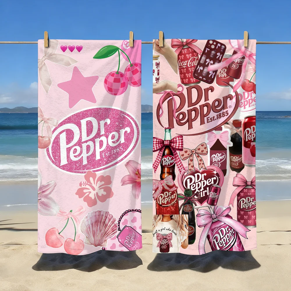 Hot Drink K-Keurig D-Dr P-Pepper Towel For Swim Yoga Gym Quick Drying Soft and skin-friendly Beach Towels All-Season