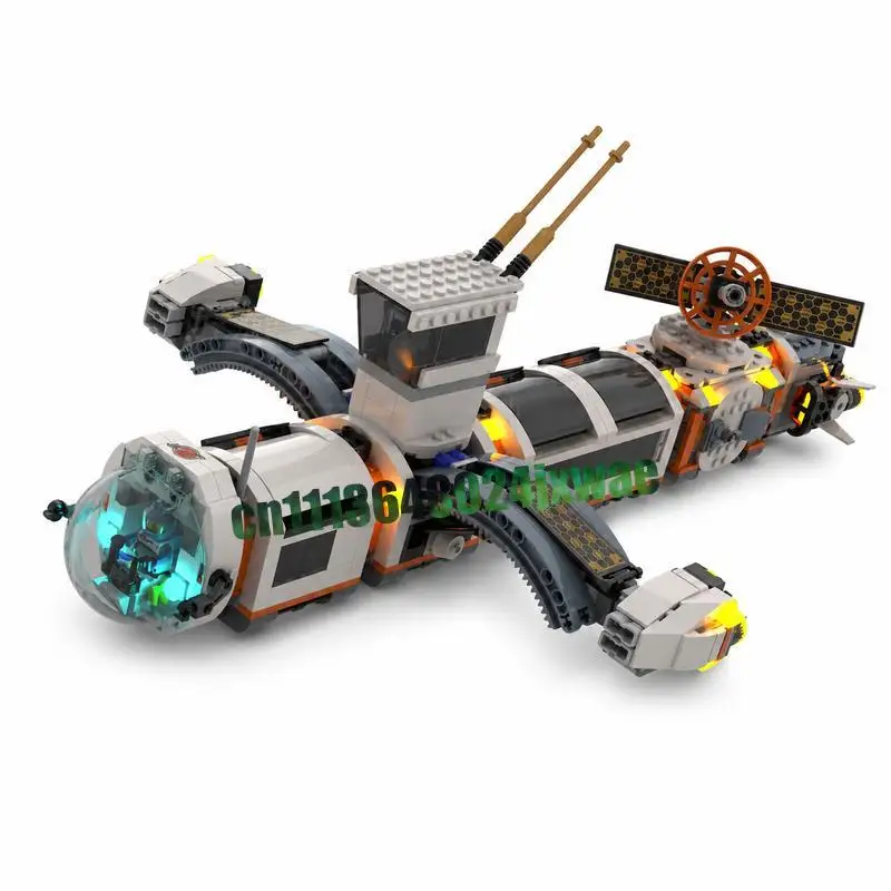 1017PCS Star Cruiser Sci Fi Space Exploration Spaceship MOC Aerospace Vehicle DIY Educational Building Blocks Assembly Toy Gift