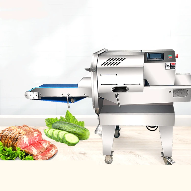 Electric Meat Slicer Machine Butcher Bacon Industrial Electric Automatic Meat Slicer Machine