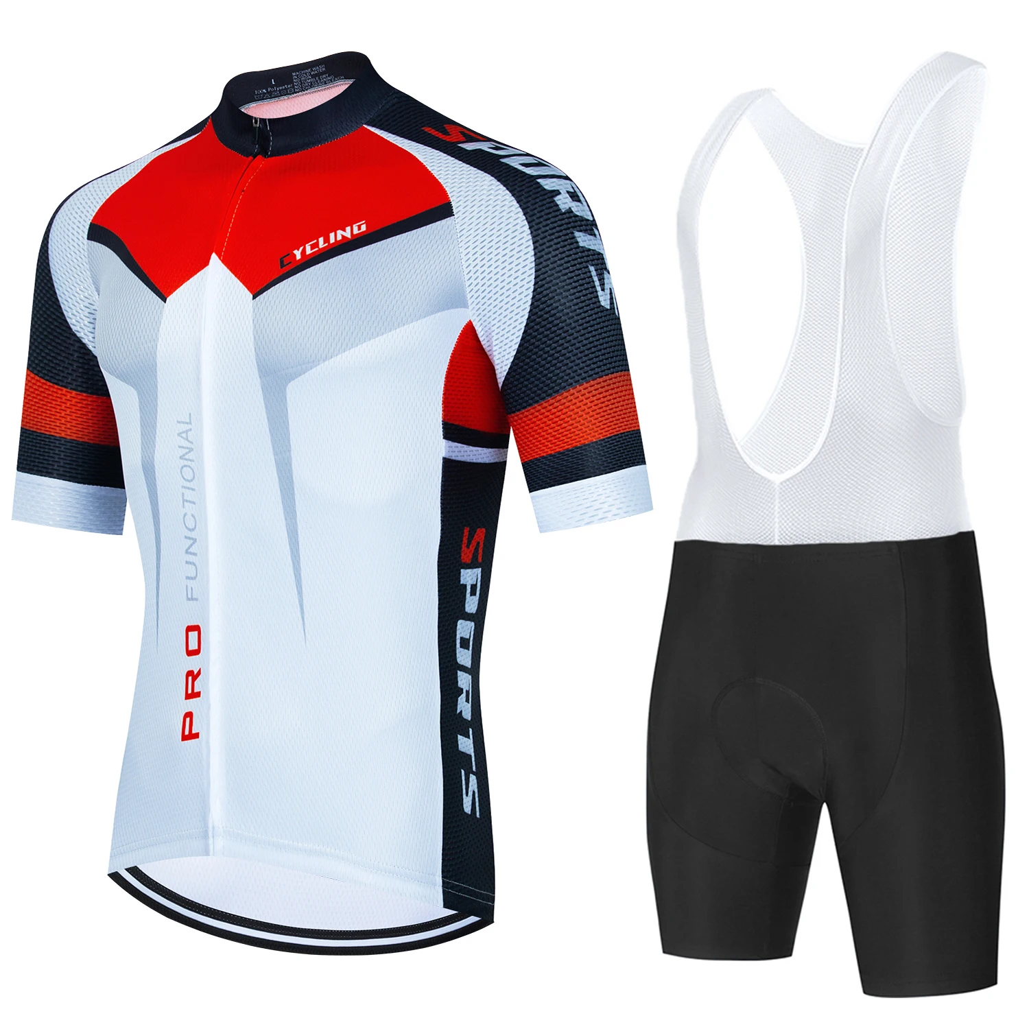 Short Bib Cycling Yersy Man Summer Bicycle Accessories Men's Sweatsuit Set Mountain Bikes Long Padding Bycicle Jacket Road Bike view 2