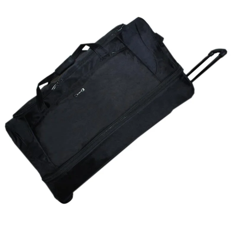 

90L Large Capacity 34 Inch Men Travel trolley bags oxford Rolling Luggage bags wheeled bag Travel trolley bag 2 Wheels suitcase