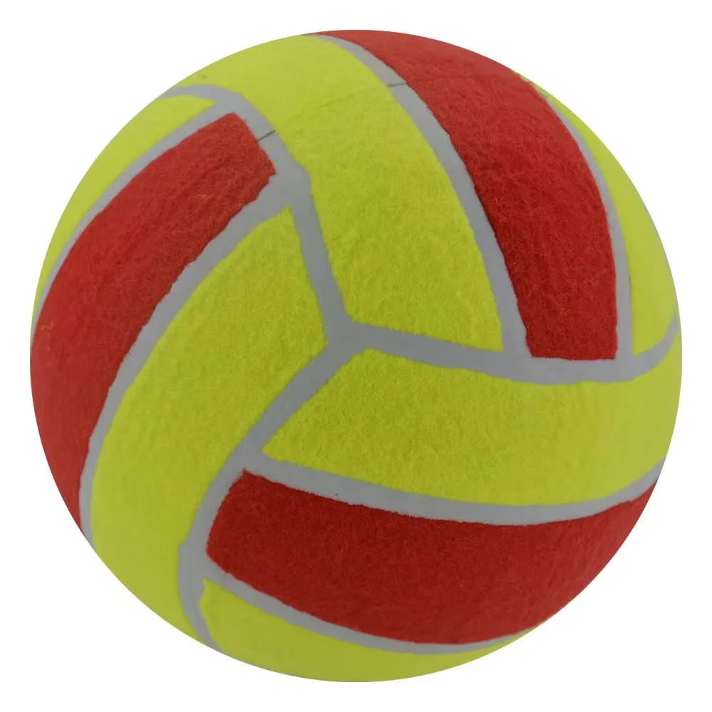 8 Inch Custom Rubber Tennis Soccer Balls Sports Training Entertainment